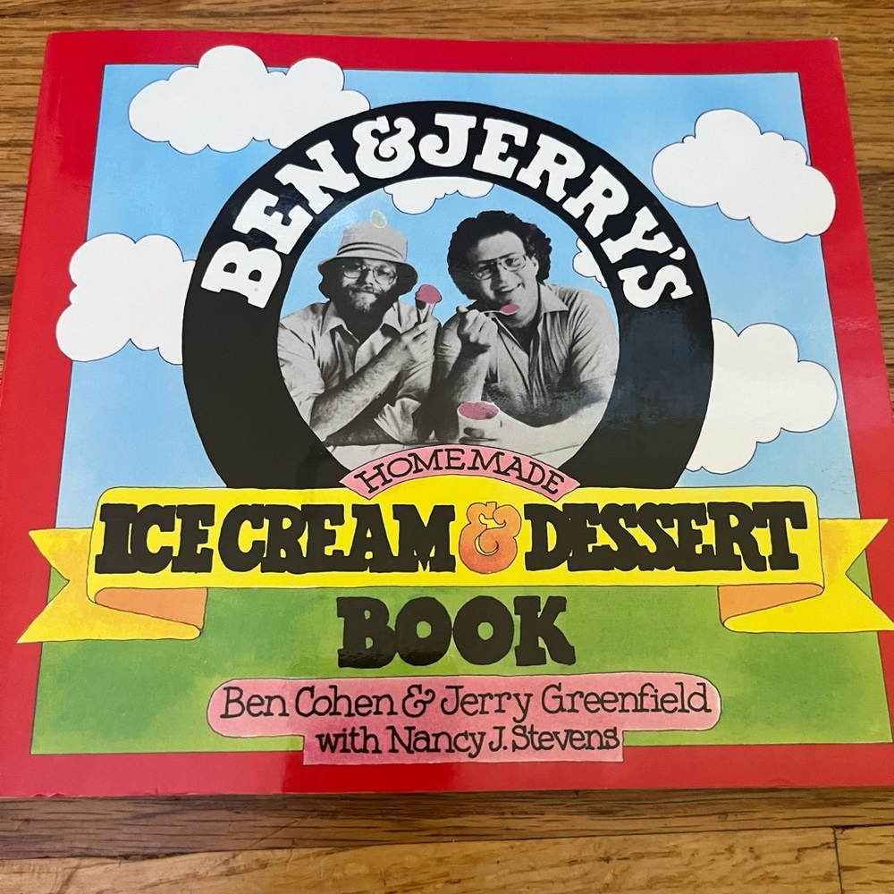 USA CLASSiC “Ben & Jerry's” Ice Cream & Dessert Book